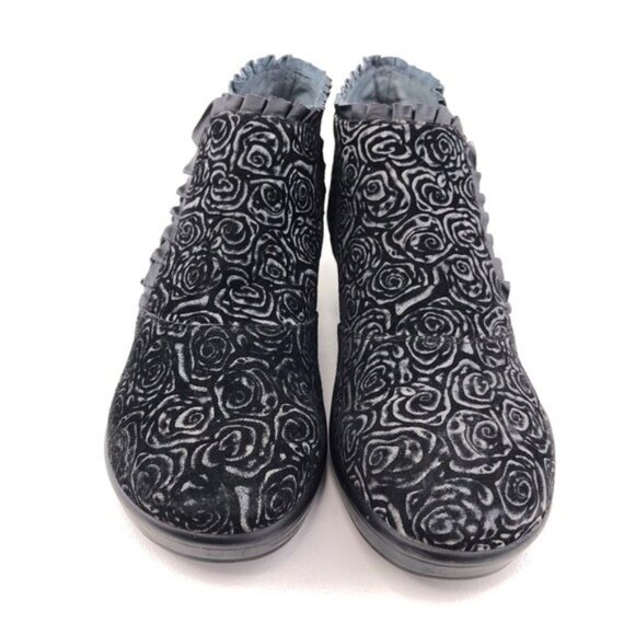 Alegria Hannah Peony Spray Ankle Boots EUR 39 - Picture 4 of 15